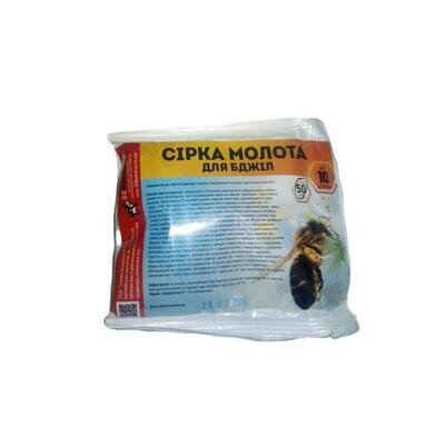 Сірка мелена для бджільництва, 50 г