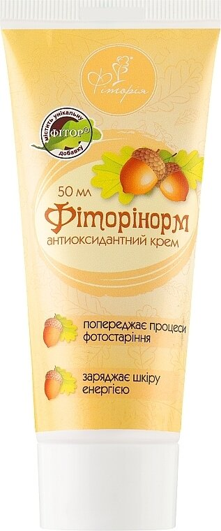 Крем для обличчя Фіторія Фіторинорм Антиоксидантний, 50 мл
