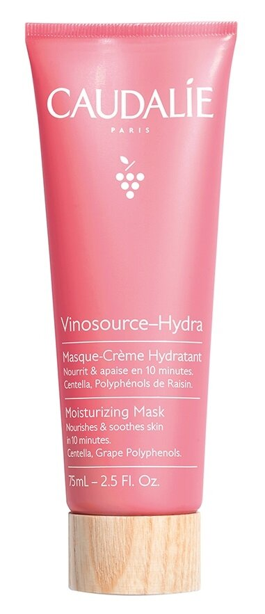 Маска Caudalie Vinosource SOS для обличчя та очей інтенсивне зволоження, 75 мл