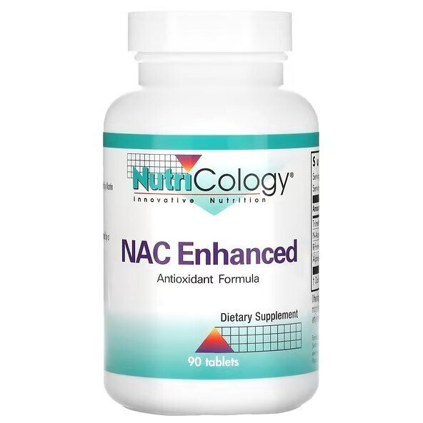 N-ацетил-L-цистеїн Nutricology NAC Enhanced, 90 таблеток