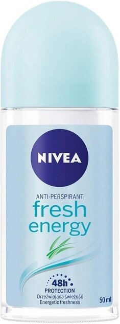 Дезодорант-антиперспірант кульковий Nivea Fresh Energy Енергія свіжості 48h (83754), 50 мл
