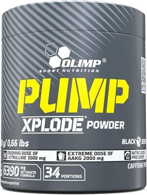 Передтренувальний комплекс Olimp Pump Xplode Powder, кола, 300 г