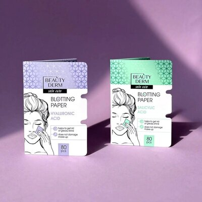 Серветки матуючі Beauty Derm з саліциловою кислотою, 80 шт