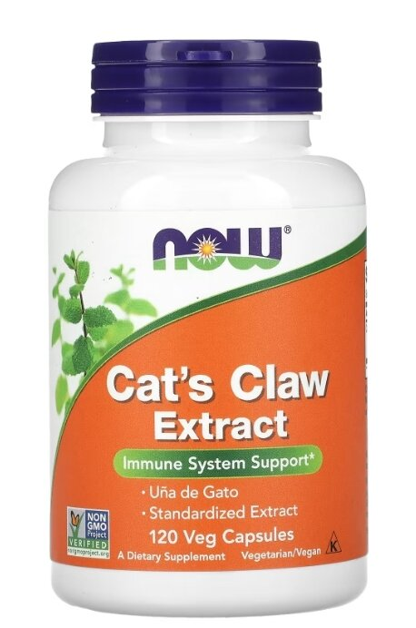 Котячого Кігтя екстракт NOW Cat's Claw Extract вег. капсули №120