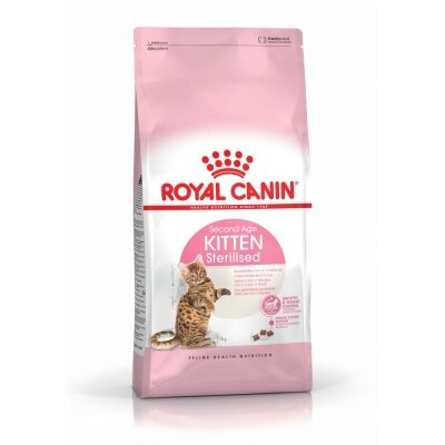 Корм сухий для стерилізованих кошенят Royal Canin Kitten Sterilised до 12 місяців, 2 кг