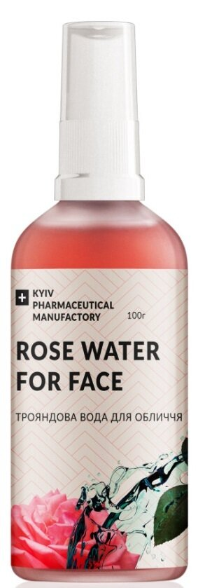Вода трояндова Kyiv Pharmaceutical Manufactory, 100 г