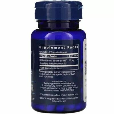 Біфідобактерії Life Extension Bifido GI Balance, 60 капсул
