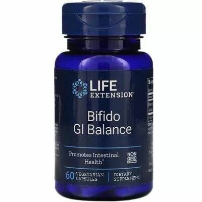 Біфідобактерії Life Extension Bifido GI Balance, 60 капсул