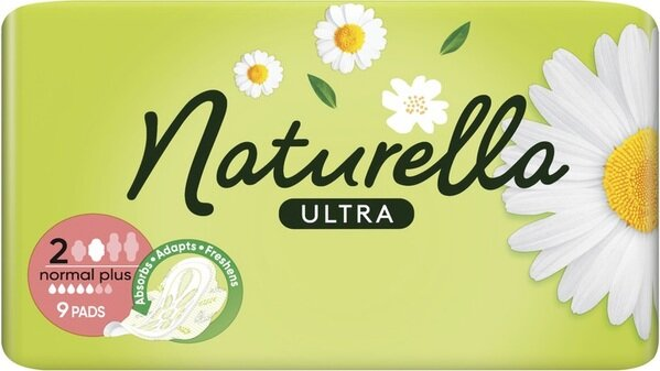 Прокладки гігієнічні Naturella Ultra Normal Plus 5 крапель, 9 шт