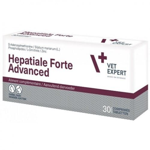 Гепатіале Форте Едвансд VetExpert Hepatiale Forte Advanced (ДЛЯ ТВАРИН) підтримка функції печінки, 30 таблеток