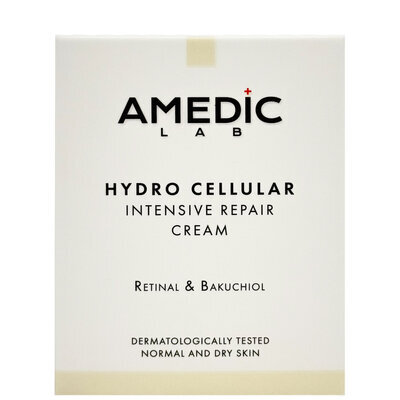 Крем для обличчя Amedic Hydro Cellular Intensive Repair Cream Інтенсивний відновлюючий крем з ретинолом і бакучіолом, 50 мл