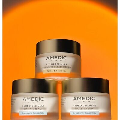 Крем для обличчя Amedic Hydro Cellular Intensive Repair Cream Інтенсивний відновлюючий крем з ретинолом і бакучіолом, 50 мл