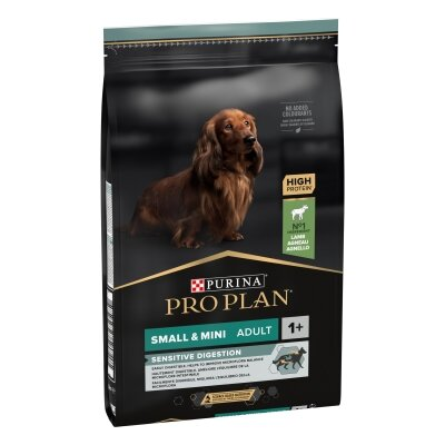 Корм сухий Purina Pro Plan Small & Mini Sensitive Digestion для собак дрібних і карликових порід для чутливого травлення, ягня, 7 кг
