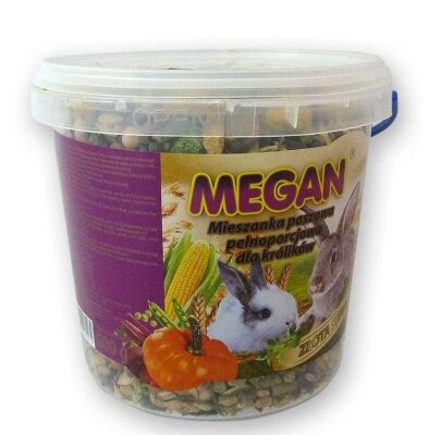 Корм Megan для кролів 1 л/500 г відро