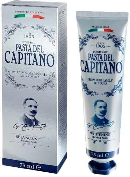Зубна паста Pasta del Capitano 1905 Відбілююча з содою, 75 мл