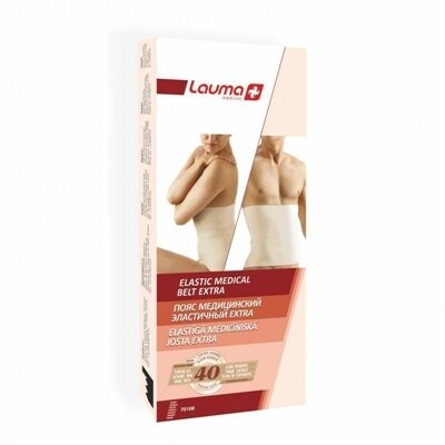 Пояс Lauma EXTRA 70108 еластичний, з одним швом, розмір 6