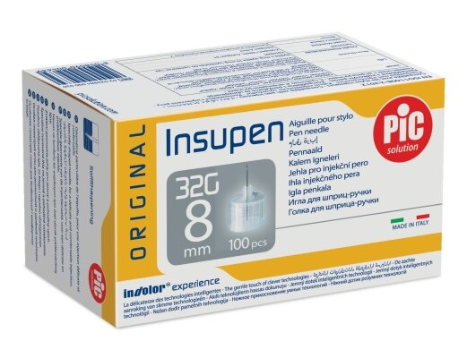 Голка для шприц-ручки Insupen G32 (0,23 x 8 мм), 1 штука