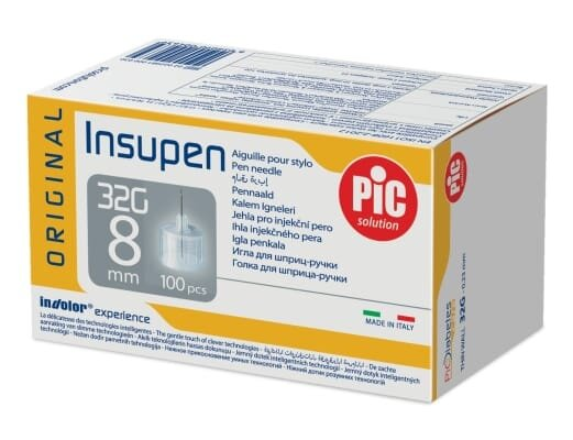 Голка для шприц-ручки Insupen G32 (0,23 x 8 мм), 1 штука