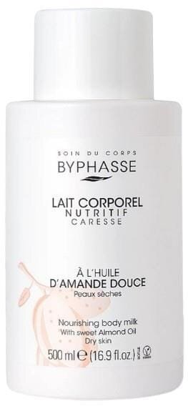 Молочко для тіла Byphasse Nourishing зволожуюче з олією мигдалю, 500 мл