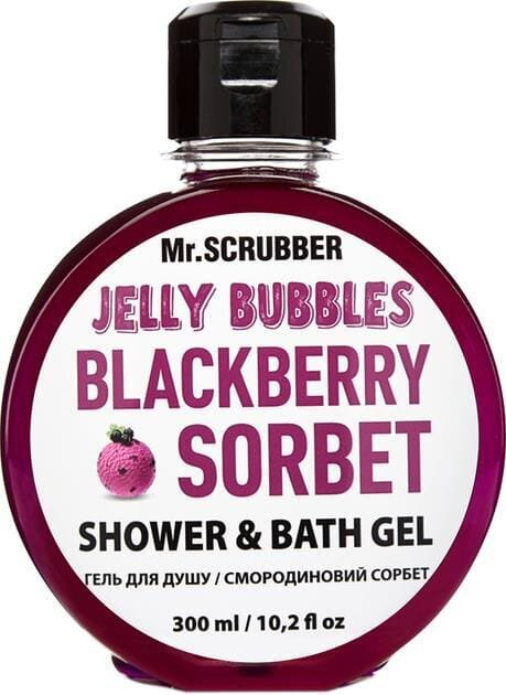 Гель для душу MR.Scrubber Jelly Bubbles Blackberry Sorbet, 300 мл