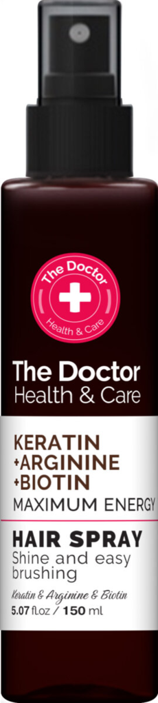 Спрей для волосся The Doctor Health & Care Кератин Аргінін Біотин, 150 мл