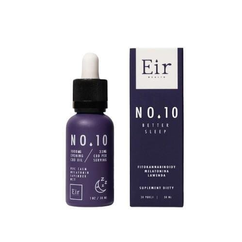 Олія CBD Eir Health №10 Кращий сон з мелатоніном та лавандою, 30 мл