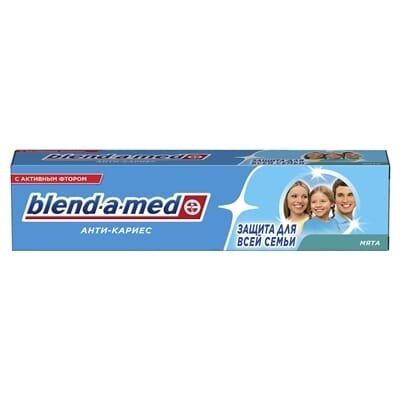 Зубна паста Blend-a-med Анти-карієс Захист для всієї родини М'ята, 100 мл