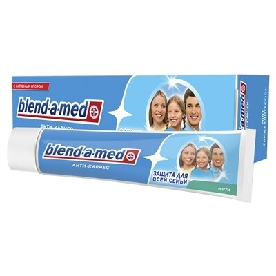Зубна паста Blend-a-med Анти-карієс Захист для всієї родини М'ята, 100 мл