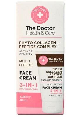 Крем для обличчя The Doctor Health & Care Phyto Collagen-Peptide 3 в 1, 40 мл