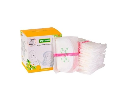 Вкладиші лактаційні Baby Team Basic 0021, 30 штук