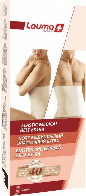 Пояс Lauma EXTRA 70108 еластичний, з одним швом, розмір 7 (ХХXL)