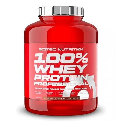 Протеїн Scitec Nutrition 100% Whey Protein Prof, кокос-шоколад, 2350 г