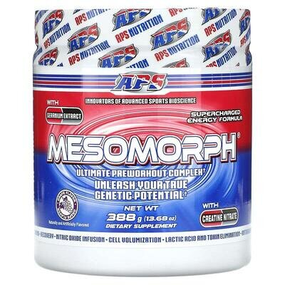Передтренувальний комплекс APS Nutrition Mesomorph виноград, 388 г