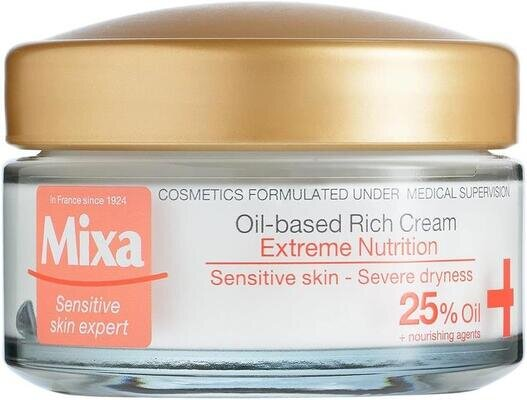 Крем Mixa Extreme Nutrition для дуже сухої чутливої шкіри, 50 мл