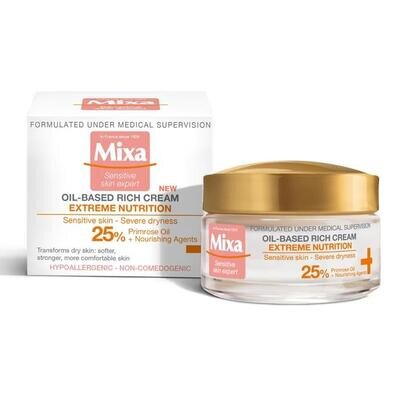 Крем Mixa Extreme Nutrition для дуже сухої чутливої шкіри, 50 мл