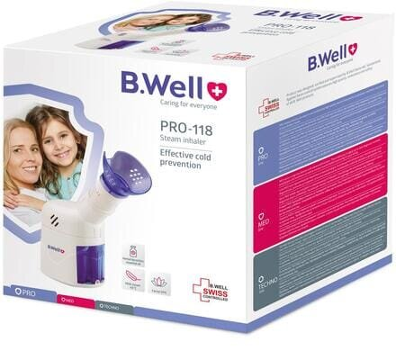Інгалятор B.Well PRO-118 паровий