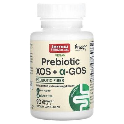 Пребіотики Jarrow Formulas Prebiotics XOS + a-GOS, 90 жувальних таблеток
