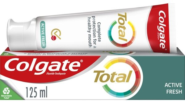 Зубна паста Colgate Total Active Fresh, 125 мл