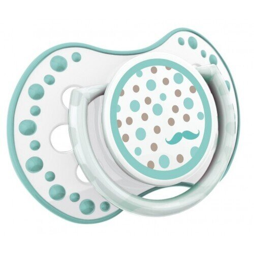 Пустушка силіконова Lovi Retro baby динамічна, 22/804boy, 3-6 місяців, 2 шт