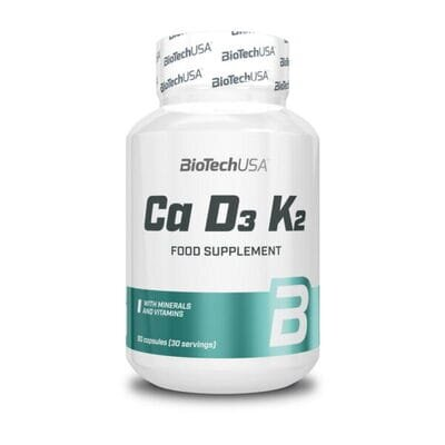 Вітамінний комплекс Biotech Ca D3 K2, 90 капсул