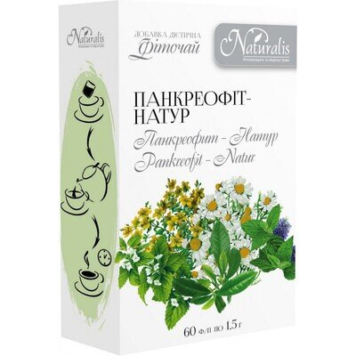 Фіточай Naturalis Панкреофіт-натур по 1,5 г №60 у філ.-пак.