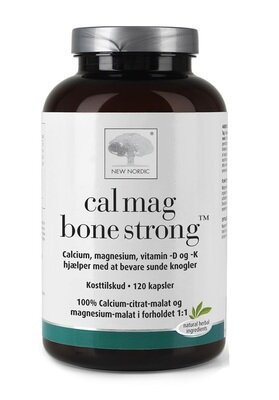 Комплекс New Nordic Сal Mag Bone Strong для кісток, зубів і м'язів капсули №120