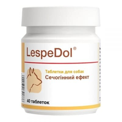 ЛеспеДол Dolfos LespeDol для собак із захворюваннями сечостатевої системи і нирок, 40 таблеток