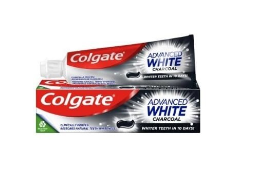 Зубна паста Colgate Відбілююча з вугіллям, 75 мл