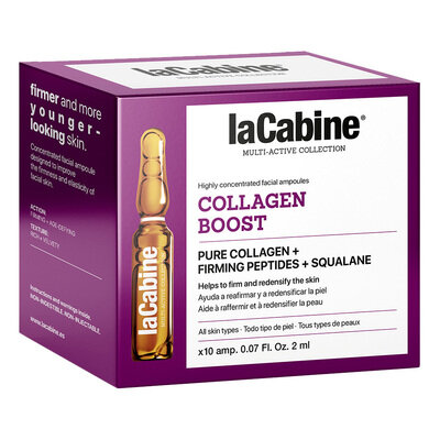 Висококонцентровані ампули для обличчя La Cabine Collagen Boost з колагеном для пружності шкіри, 10 шт х 2 мл