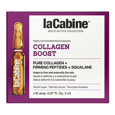 Висококонцентровані ампули для обличчя La Cabine Collagen Boost з колагеном для пружності шкіри, 10 шт х 2 мл