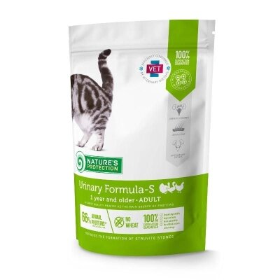 Корм сухий Nature's Protection Urinary Formula-S Adult дієтичний для котів, 400 г