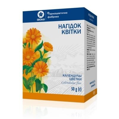 Нагідок квітки по 50 г у пач. з внут. пак.