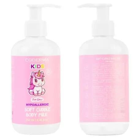 Молочко для тіла CODERMA Kids М'які обійми для дівчаток, 250 мл