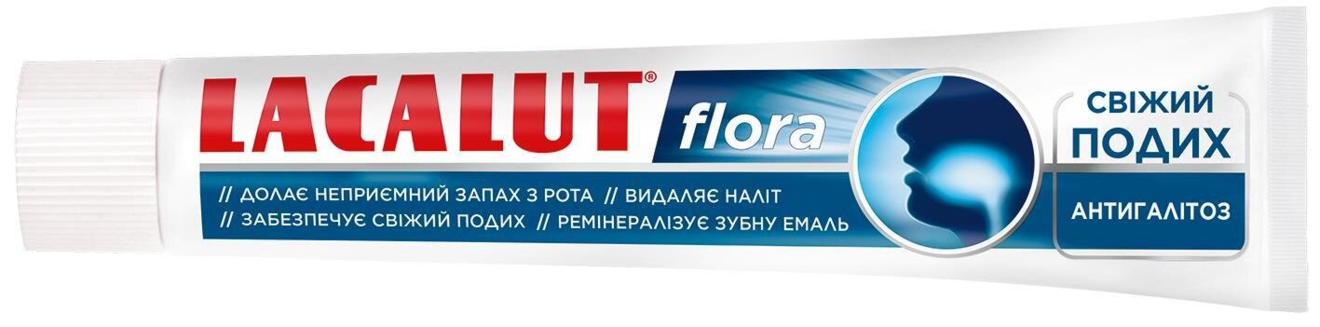 Зубна паста Lacalut Flora, 75 мл